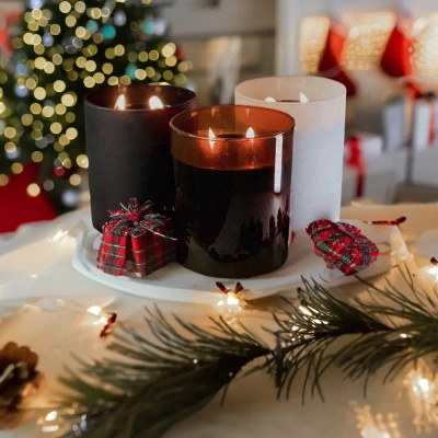 Подарочный набор ароматических соевых свечей 3 предм - Dream Home