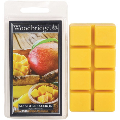 Owocowy wosk zapachowy do kominka Mango Saffron Woodbridge Candle 68 g