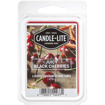 Cire parfumée aux fruits Juicy Black Cherries Candle-lite 56 g