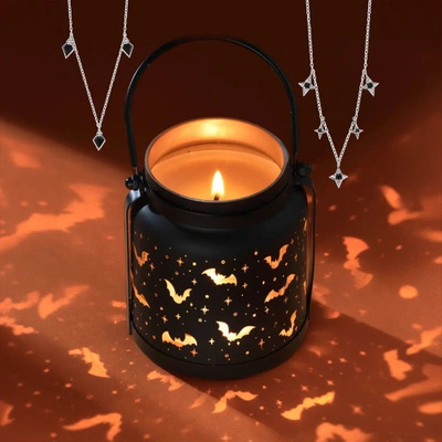 Juvelyrinė žvakė Helovino šikšnosparnių karoliai Charmed Aroma