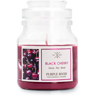 Soja geurkaars Black Cherry Purple River 113 g