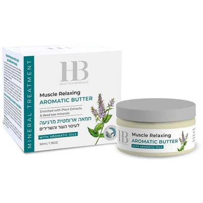 Beurre aromatique qui détend les muscles aux minéraux de la Mer Morte 50 g Health & Beauty