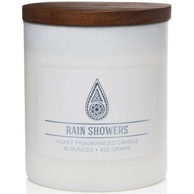 Colonial Candle Duftkerze Soja im Glas natur 16 oz 453 g - Rain Showers