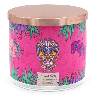 Frida Kahlo scented candle in glass oriental Full Moon Mystery 400 g