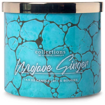 Colonial Candle Desert Collection soja geurkaars in glas 3 lonten 14,5 oz 411 g - Mojave Ginger