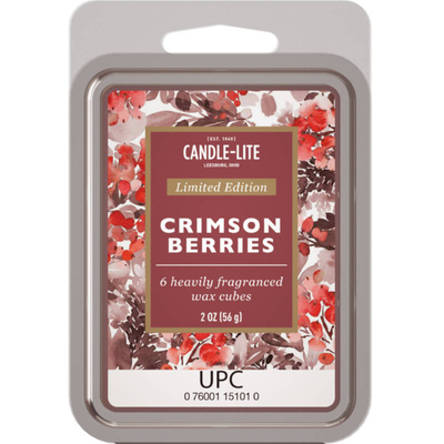 Cire parfumée aux fruits de Noël Crimson Berries Candle-lite 56 g