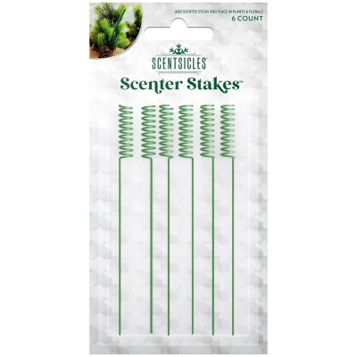 Scentsicles Portavelas de fragancia árbol de Navidad verde Scenter Stakes