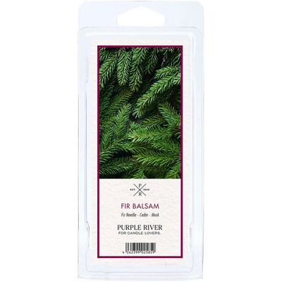 Fir Balsam Purple River Duftendes Sojawachs für Kamin Kiefer Tanne 50 g