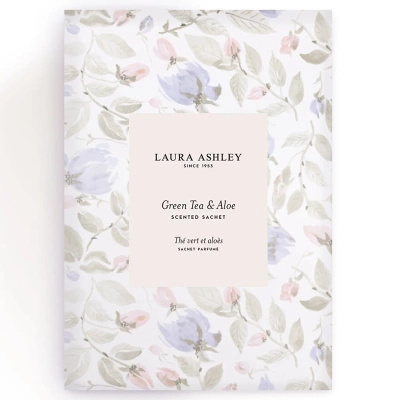 Laura Ashley bustina di profumo per guardaroba premium Green Tea & Aloe 110 ml
