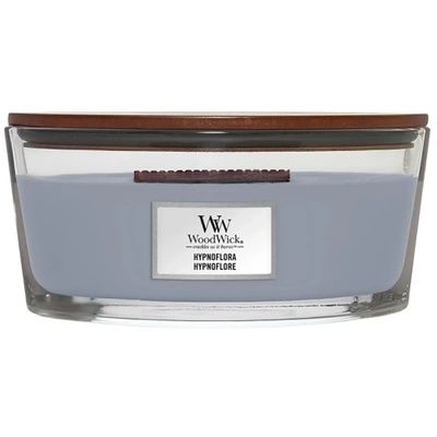 Woodwick Core Heartwick Ellipse large scented candle with wooden wick lavender cedar 16 oz 453.6 g - Hypnoflora