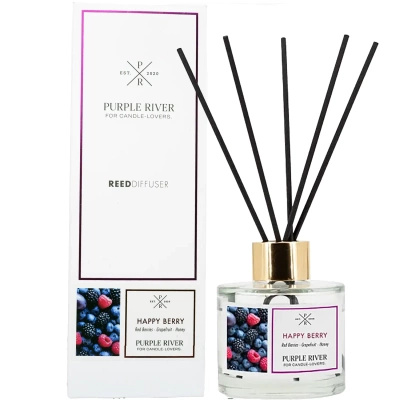 Kvepalų lazdelės vaisinis Happy Berry Purple River 100 ml