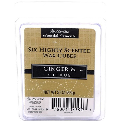 Cire parfumée au soja Ginger Citrus Candle-lite 56 g