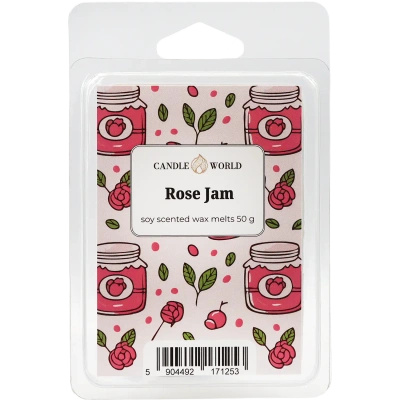 Candle World soy scented wax Rose Jam 50 g Rose