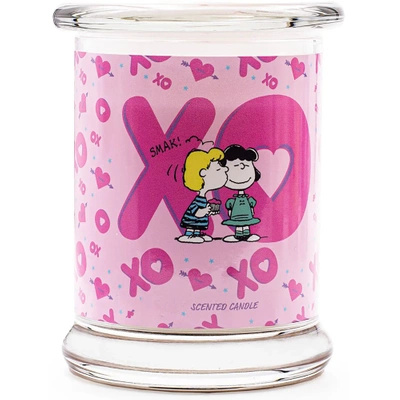 Valentine's Day Peanuts Snoopy XOXO scented candle