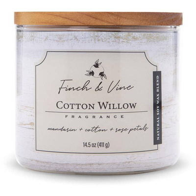 Doftljus soja Cotton Willow Colonial Candle