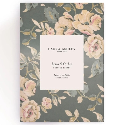 Laura Ashley Premium drabužinės kvepalų paketėlis Lotus & Orchid 110 ml