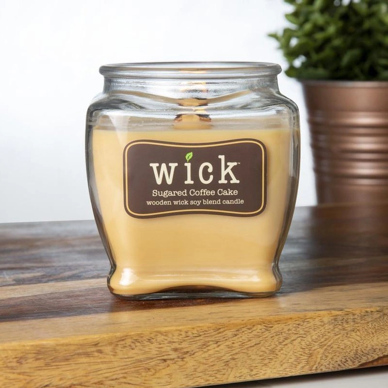 Vela perfumada de soja mecha de madera Colonial Candle Wick - Sugared  Coffee Cake