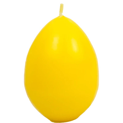 Bolsius huevo vela decorativo de Pascua 60/45 mm - Amarillo