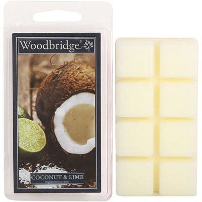 Cire parfumée Woodbridge noix de coco chaux 68 g - Coconut Lime