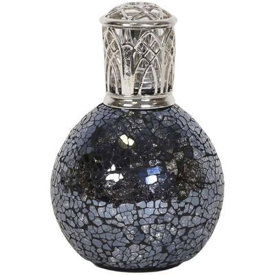 Lampa katalityczna zapachowa mozaika czarna w pudełku prezentowym Black Silver Woodbridge