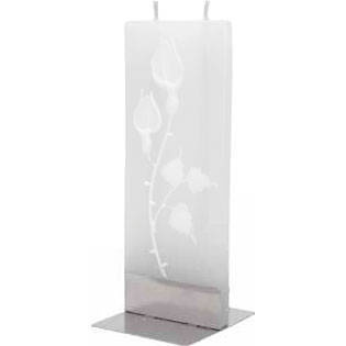 Flatyz gift decorative candle - White flowers