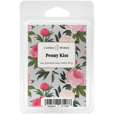 Candle World cire parfumée au soja Peony Kiss 50 g