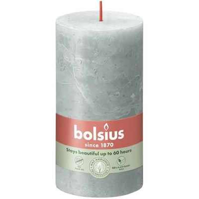 Bolsius rustik stam ljusstake Rustic Shine 130/68 mm 13 cm - Jade Green