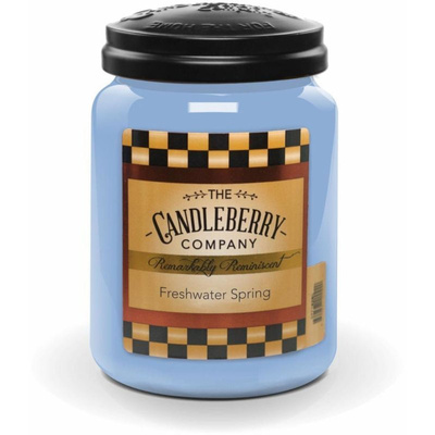 Candleberry duża świeca zapachowa w szkle 570 g - Freshwater Springs™