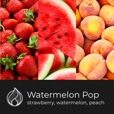 Candle World vela perfumada de soja tarro Watermelon Pop 120 g Sandía