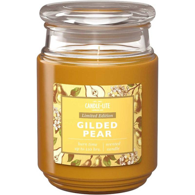 Natural scented candle Gilded Pear Candle-lite