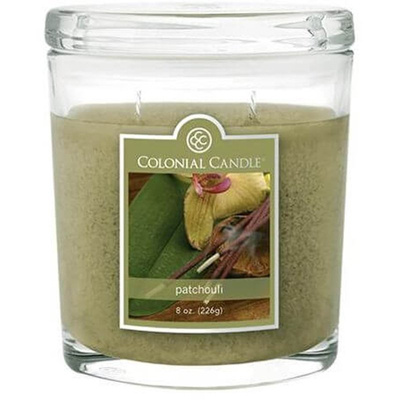 Ovali kvapioji žvakė Colonial Candle 226 g - Patchouli