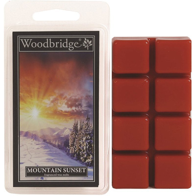 Cire parfumée cannelle clous de girofle Mountain Sunset Woodbridge Candle 68 g