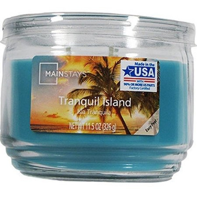 Mainstays atogrąžų kvapioji žvakė 11,5 uncijos 326 g – Tranquil Island