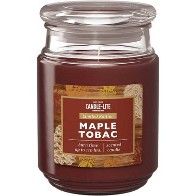 Natural scented candle Maple Tobac Candle-lite