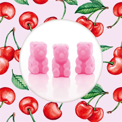 Cera perfumada soia orsetti Ciliegia - Superfruit Cherry Ted Friends