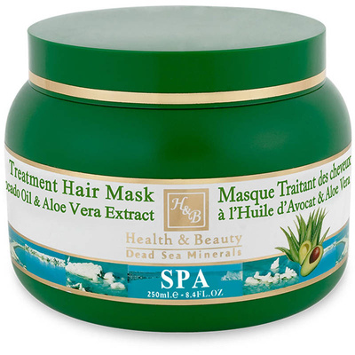 Haarmaske mit Avocado Aloe und Mineralien aus dem Toten Meer 250 ml Health & Beauty