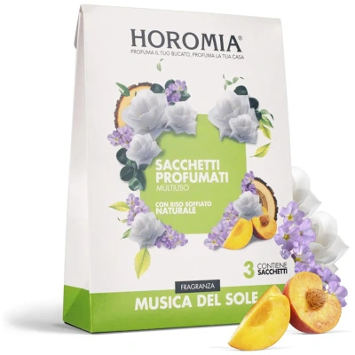 Horomia premium scented sachets set Musica del Sole 3x12g