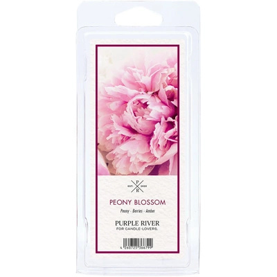 Wosk zapachowy sojowy do kominka piwonia Peony Blossom Purple River 50 g