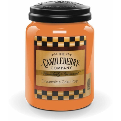 Candleberry didelė kvapni žvakė stiklinėje 570 g - Dreamsicle Cake Pop®