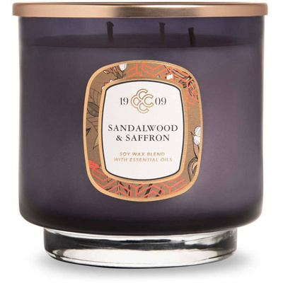 Luxusní vonná svíčka Sandalwood Saffron Colonial Candle