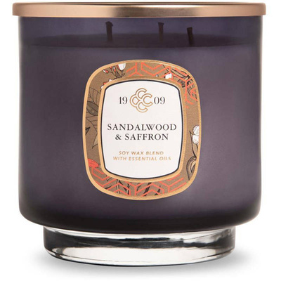 Luxusná vonná sviečka Sandalwood Saffron Colonial Candle