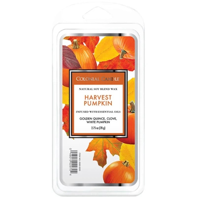 Colonial Candle pompoen-soja geurwas 77 g - Harvest Pumpkin