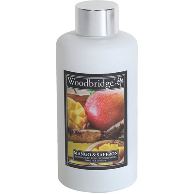Uzupełnienie do patyczków zapachowych wkład refill płyn Mango Saffron Woodbridge 200 ml