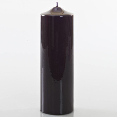 Prabangi klasikinė žvakė Meloria 240/80 mm - Violetinė