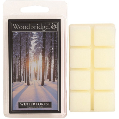 Cera profumata al legno di vaniglia Winter Forest Woodbridge Candle 68 g