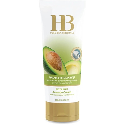 Avocado-Nährcreme zur Körperpflege mit Mineralien aus dem Toten Meer 180 ml Health & Beauty