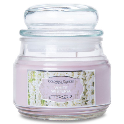 Vela perfumada de flores Colonial Candle - White Wisteria