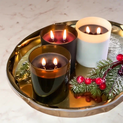 Kalėdinis sojų kvapų žvakių rinkinys 3 vnt - Chill Out